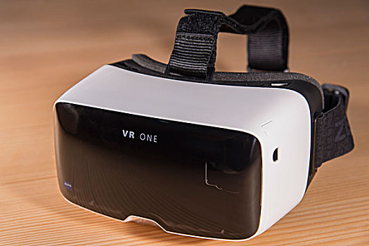 虛擬現實,一個,塑料制品,護目鏡,托架,星系,機器人,智能手機