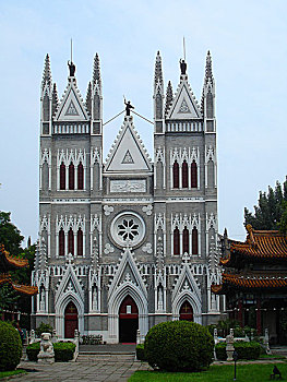 北京的西什库教堂