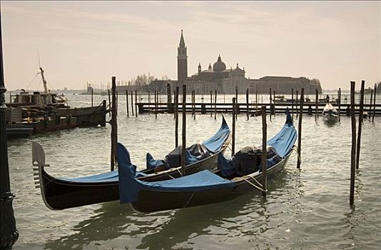 小船,圣马科,威尼斯,意大利