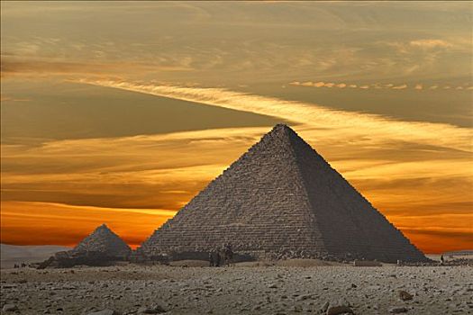 金字塔,吉萨金字塔,开罗,埃及,北非