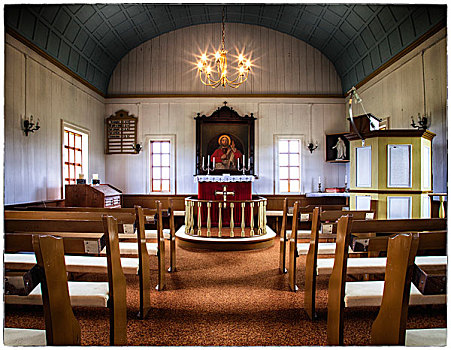冰岛,教堂,吊灯