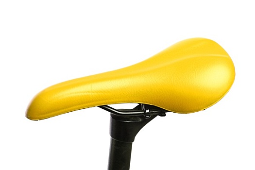 黄色,自行车,马鞍
