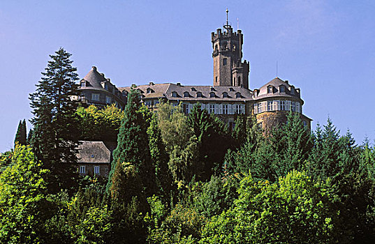 城堡,迪茨,地区,莱茵兰普法尔茨州,德国,欧洲