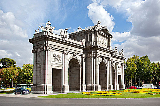 拱形,马德里,西班牙,欧洲