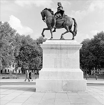 威廉三世,雕塑,女王,广场,艺术家