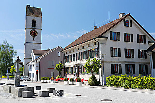 乡村,靠近,瑞士,欧洲