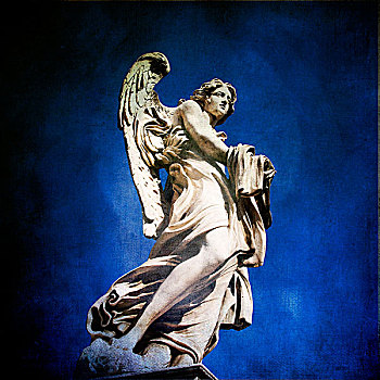 雕塑,天使,意大利