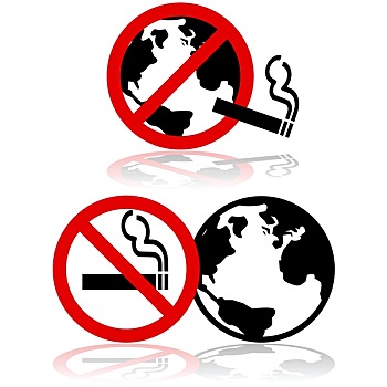 全球,禁止吸烟