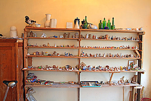 粘土,玩具,艺术工作室