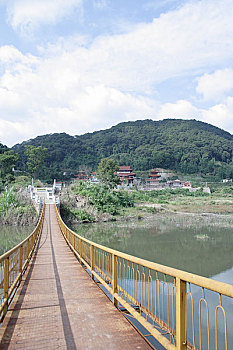 福建省福清市南少林寺的桥