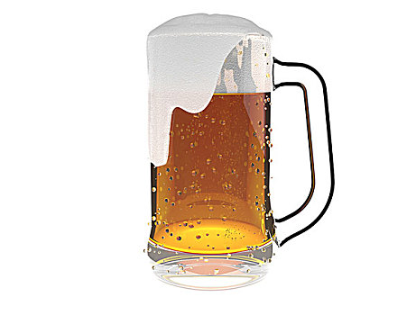啤酒,玻璃杯