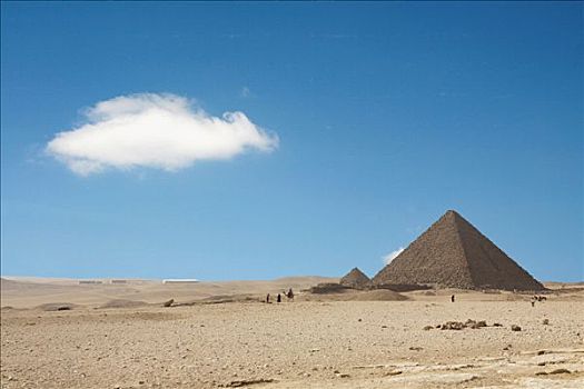 金字塔,吉萨金字塔,开罗,埃及,北非,非洲