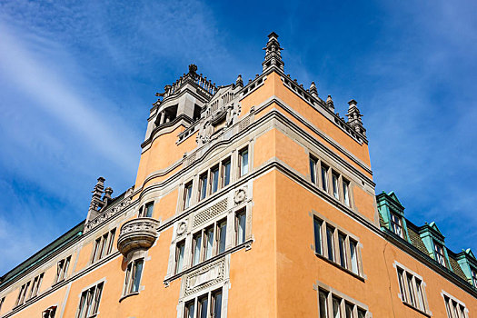建筑,瑞典,首都,斯德哥尔摩