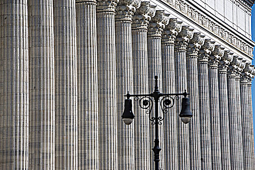 新古典主义风格,建筑,柱子,费城,美国