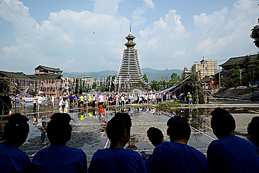 贵州榕江扁水节,侗族同胞的狂欢节