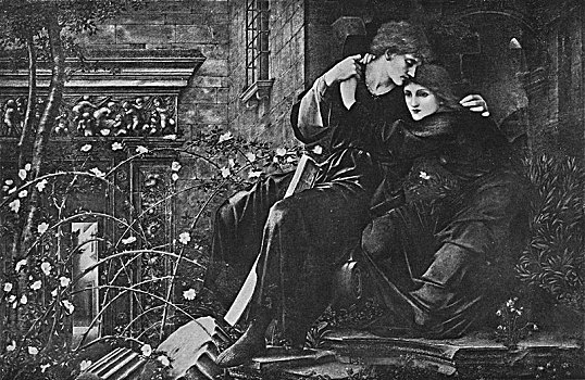 喜爱,遗址,1894年,艺术家,绿青鳕