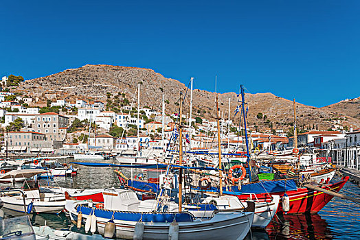 港口,伊德拉岛,希腊