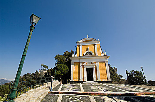 圣乔治奥,教堂,波托菲诺,利古里亚,意大利