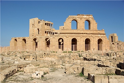 罗马剧场,萨布拉塔,利比亚