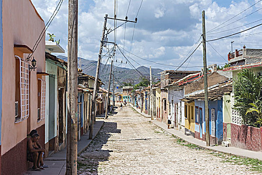 建筑,特立尼达,古巴