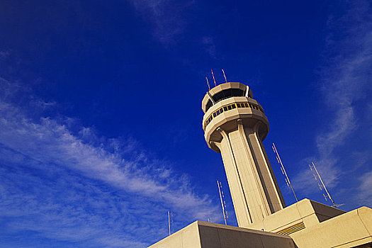 塔台,卡尔加里,国际机场,艾伯塔省,加拿大