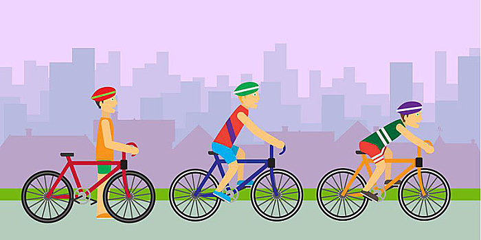 骑车,自行车,矢量,设计,夏天,有趣,比赛,运动衣,骑,动态,健康生活,体育比赛,隔绝,白色背景,背景