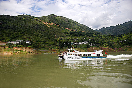 重庆巫山大宁河小三峡双龙镇水域
