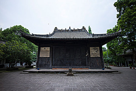 四川新津观音寺,正面,古迹