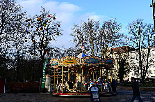 瑞典马尔默广场游乐园