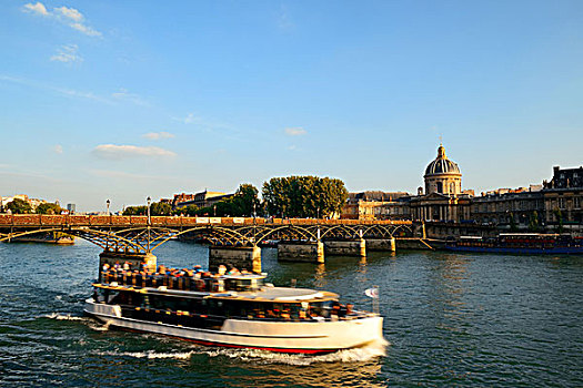 塞纳河,历史建筑,巴黎,法国