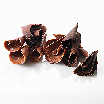 巧克力刨花,暗色,牛奶巧克力