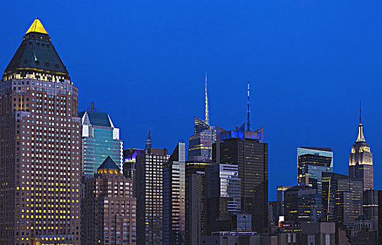 帝国大厦,市中心,摩天大楼,曼哈顿,纽约,美国