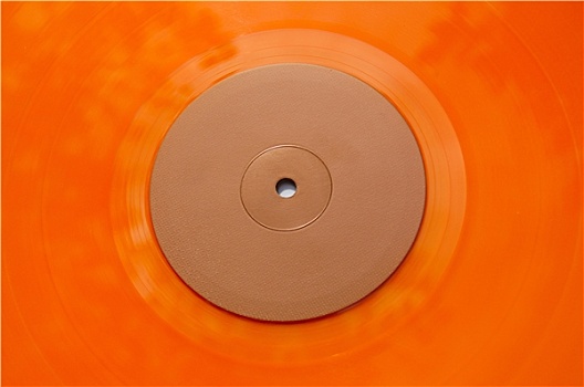 橙色,黑胶唱片,纹理