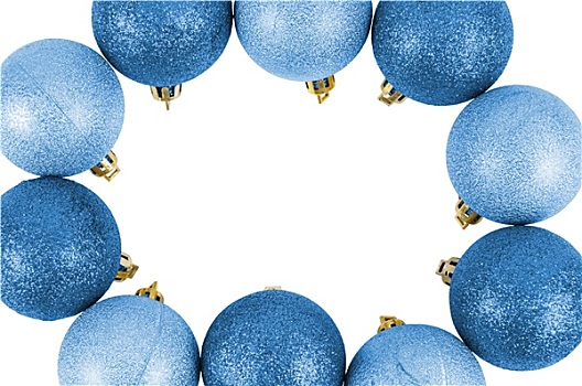 蓝色,圣诞节饰物
