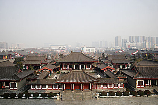 陕西西安慈恩寺玄奘三藏院