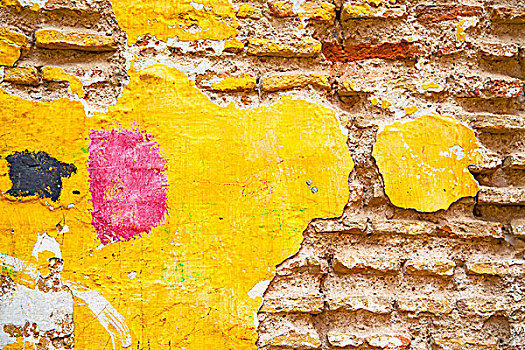纹理,墙壁,非洲,摩洛哥,老,砖,建筑,水泥