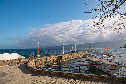 菲律宾puertogalera岛码头