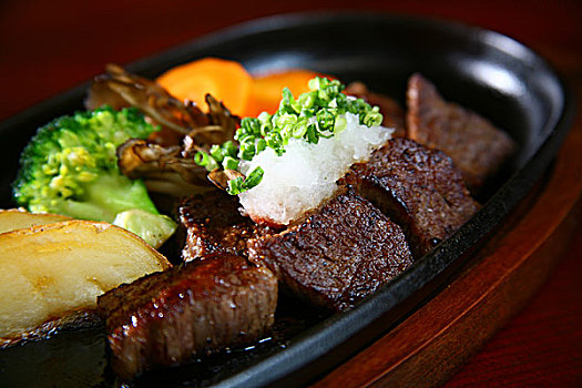 日本,肉排