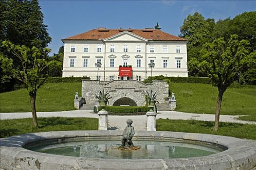 城堡,国际,形象艺术,中心,卢布尔雅那,斯洛文尼亚