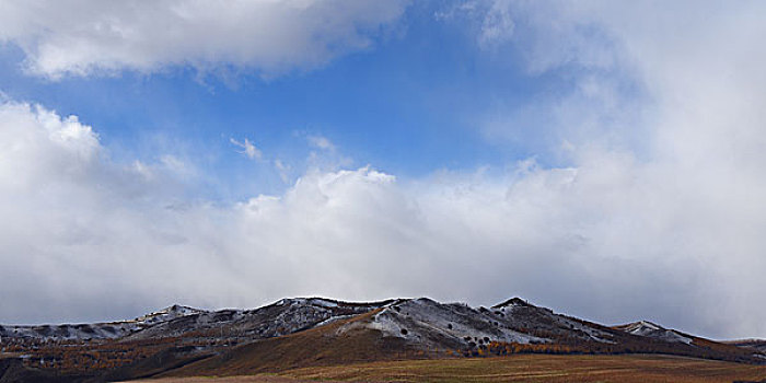 阿尔山雪景