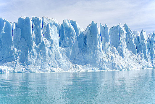 冰河,青绿色,湖,阿根廷湖,洛斯格拉希亚雷斯国家公园,巴塔哥尼亚,阿根廷,南美