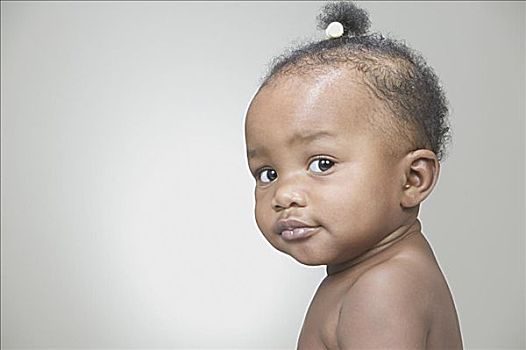 肖像,美国黑人,婴儿