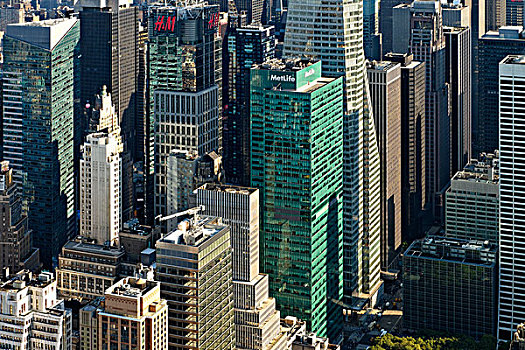 风景,市中心,帝国大厦,纽约,曼哈顿,美国