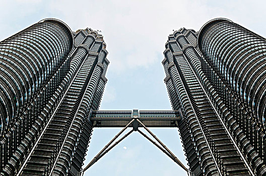 双子塔,天桥,吉隆坡,马来西亚,东南亚