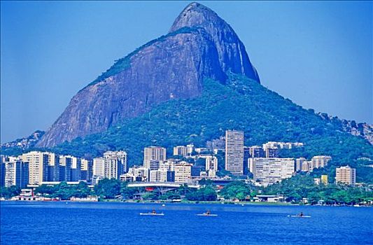 巴西,里约热内卢,全视图,城市