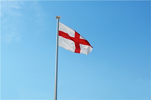 英国,旗帜,蓝天