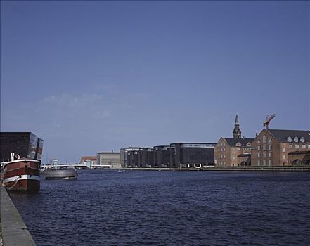瑞典北欧联合银行,河,图书馆