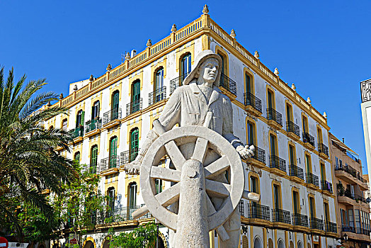 纪念建筑,伊比萨岛,城镇,巴利阿里群岛,西班牙,欧洲