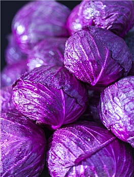 紫甘蓝,市场
