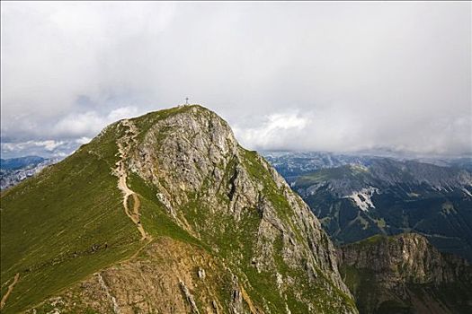 山,顶峰,艾森埃尔茨,施蒂里亚,奥地利,欧洲